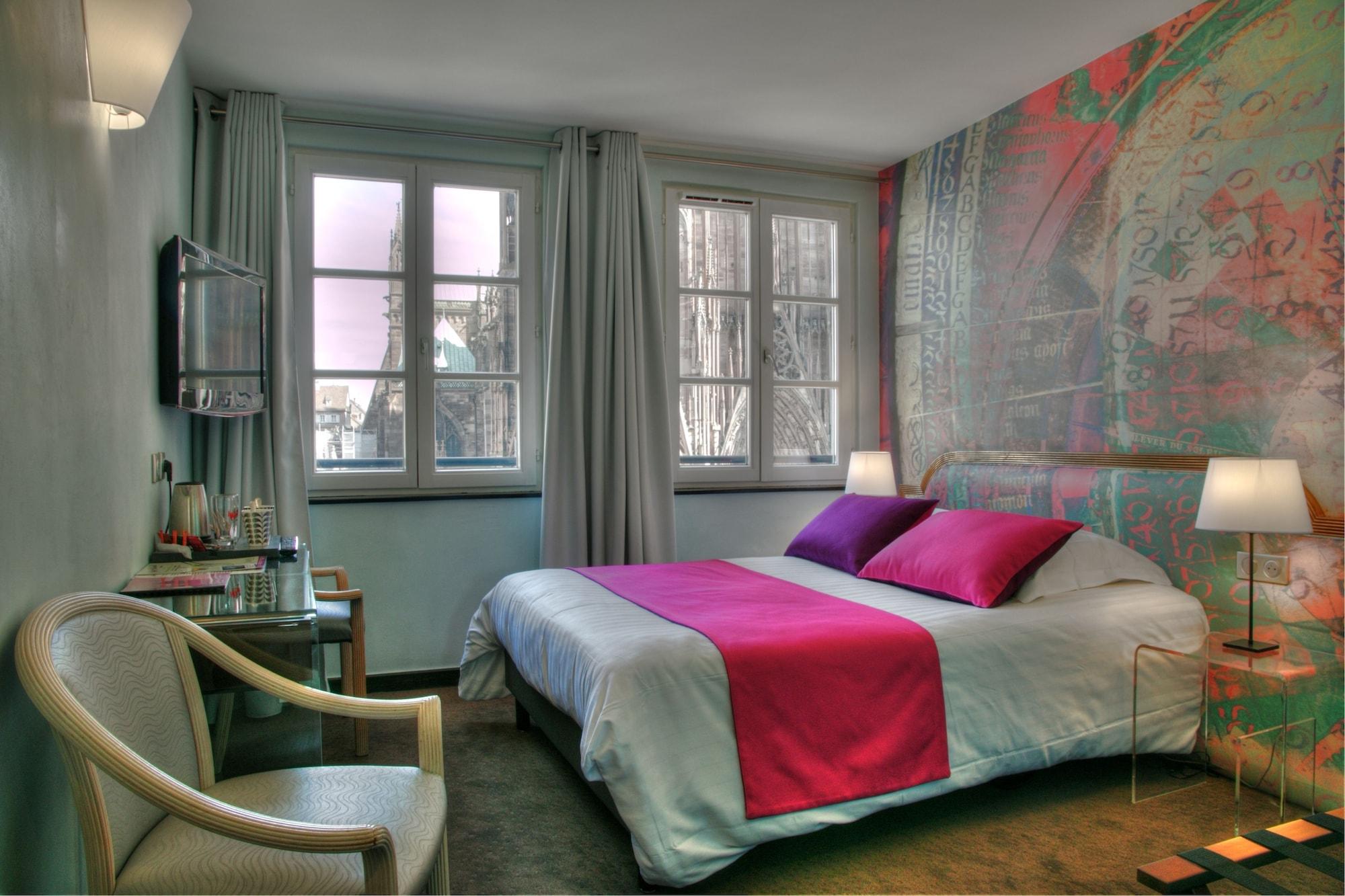 Hotel Cathedrale Strasbourg Bagian luar foto