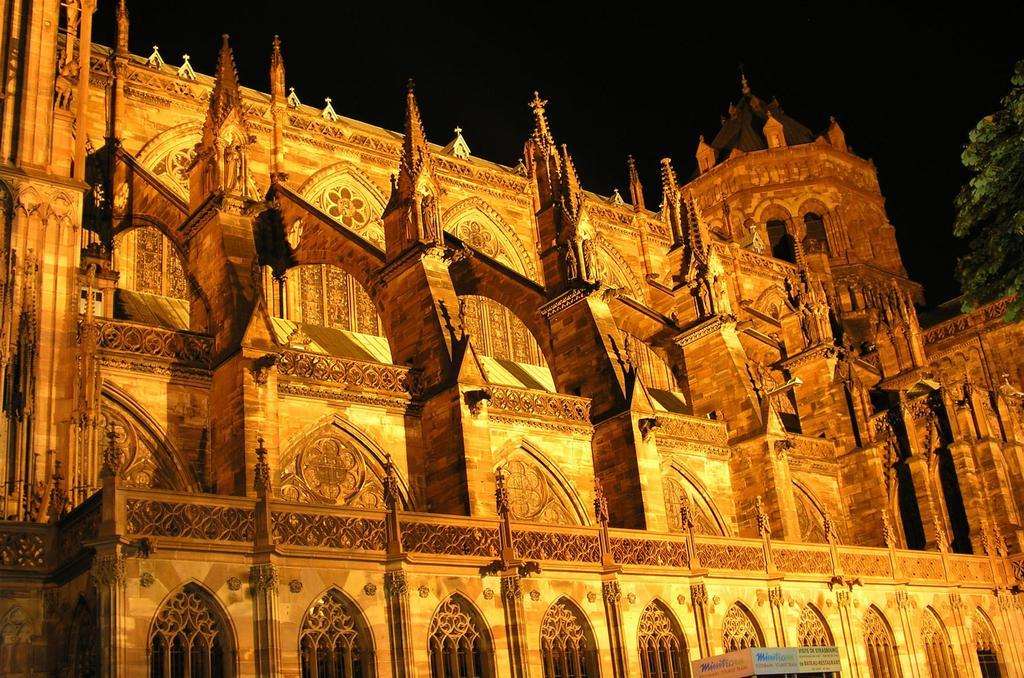 Hotel Cathedrale Strasbourg Bagian luar foto